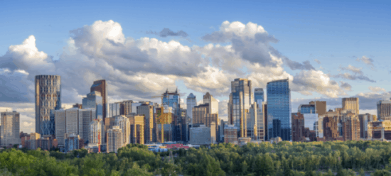 calgary seo agency - calgary city centre skyline