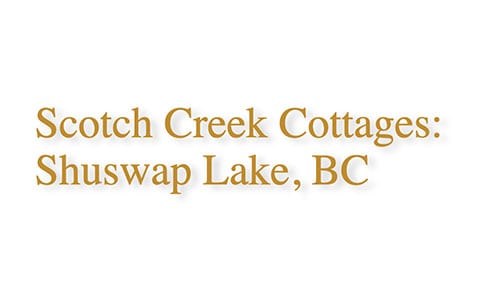 best internet marketing edmonton - seo client: scotch creek cottage