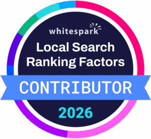 Whitespark 2026 Local Search Ranking Factors Contributor Badge